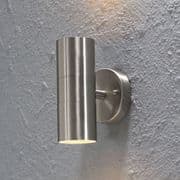 Montrose Outdoor Double Up and Down Light in Stainless Steel IP44