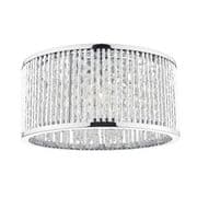 Nantes Flush Fitting in Polished Chrome with Decorative Acrylic Beads - där NAN5368