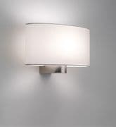 Napoli Wall Light in Matt Nickel with Various Shade Options - astro 1185001
