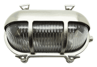 Navigator Eyelid Bulkhead in a Satin Nickel Finish, IP64 Rated - 09306