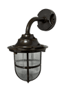 Navigator Goose Neck Wall Lantern in an Antique Finish, IP64 Rated - 09122