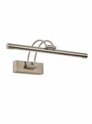 Newmarket LED 380 Picture Light in Satin Nickel with an Adjustable Head