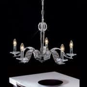 Norley 5 Light in Polished Chrome and Crystal Decoration