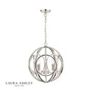 Orbital 3 Light Pendant in a Polished Chrome Finish - Laura Ashley LA3756050-Q