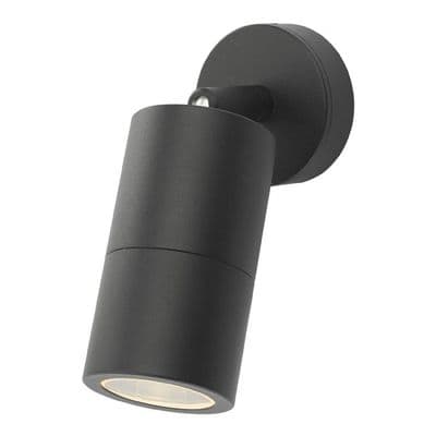 Ortega Adjustable Outdoor Wall Light in a Black Finish IP65 - där ORT0722