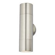 Ortega Up and Down Outdoor Wall Light in an Aluminium Finish IP65 - där ORT3268