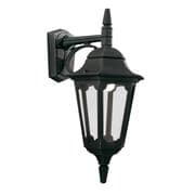 Parish Down Lantern in Die-Cast Aluminium finished in Black IP43 - ELSTEAD PR2 BLK