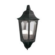 Parish Half Lantern in Die-Cast Aluminium finished in Black IP43 - ELSTEAD PR7 BK