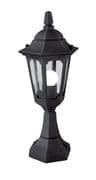 Parish Mini Die-Cast Aluminium Pedestal in a Black Finish IP44 Rated - ELSTEAD PRM4 BK
