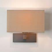 Park Lane Grande Bronze Wall Light with Various Shade - astro 1080045
