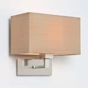 Park Lane Grande Matt Nickel Wall Light with Various Shade Options - astro 1080007 ** SALE **