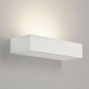 Parma 200 Rectangular White Plaster Wall Light / Uplighter - astro 1187005