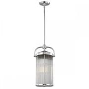 Paulson 2 Light Mini Pendant in Polished Chrome and Glass, IP44 - FEISS FE/PAULSON/MP