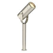 Penrith 310mm Outdoor Spike Light finished in Brushed Steel IP44