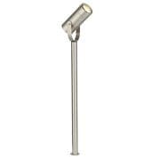 Penrith 610mm Outdoor Spike Light finished in Brushed Steel IP44