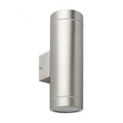 Penrith XL Outdoor Up and Down Light finished in Brushed Steel IP44