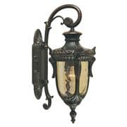 Philadelphia Medium Down Lantern hand finished in Old Bronze Patina IP44 - ELSTEAD PH2/M OB