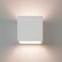Pienza 140 Square White Plaster Up & Down Wall Light  - astro 1196001