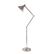 Provence Adjustable Floor Lamp finished in Polished Nickel - ELSTEAD PV/FL PN