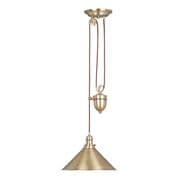 Provence Rise and Fall Pendant in Antique Brass - ELSTEAD PV/P AB
