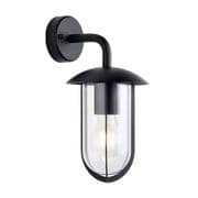 Quin Outdoor Wall Light in a Textured Black Finish, IP44 Rated - ENDON 96922
