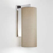 Ravello Wall Light in Polished Chrome with a Putty Fabric Shade - astro 1222012 (SHOP EX-DISPLAY)