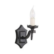 Rectory Hand Forged Single Wall Light in a Black Finish - ELSTEAD RY1b