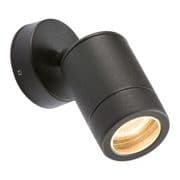 Rowan Adjustable Outdoor Spotlight in a Matt Black Finish, IP65 Rated