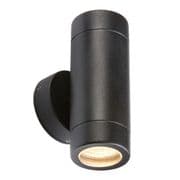Rowan Up & Down Outdoor Wall Light in a Matt Black Finish, IP65 Rated