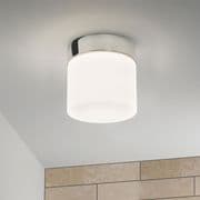 Sabina 170 IP44 Bathroom Ceiling Light in Polished Chrome and Opal Glass - astro 1292001 