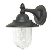 Sandown Outdoor Wall Lantern in a Black Finish - GARDEN ZONE GZH/SDN2