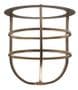 Sheldon Brass Wall Lantern in an Aged Brass Finish IP44 - ELSTEAD SHELDON BR
