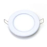 Slimline 12W cool white LED Downlight in White