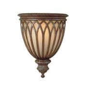 Stirling Castle Wall Uplight in a Bronze Finish with a Co-ordinating Glass Shade - FEISS FE/STIRLINGCASW1