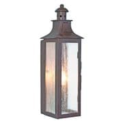 Stow Wrought Iron Half Lantern in an Old Bronze Finish IP44 - ELSTEAD STOW