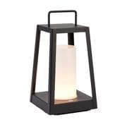 Tallow Outdoor Re-Chargeable LED Table Lamp in a Matt Black Finish - ENDON 106800