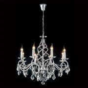Tattenhall 8 Light in Polished Chrome and Crystal