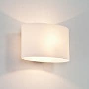 Tokyo Wall Light in Polished Chrome with an Opal Glass Shade - astro 1089001