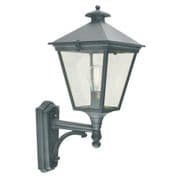 Turin Wall Up Lantern in Die-Cast Aluminium finished in Black IP54 - NORLYS T1 BLACK