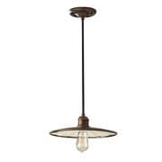 Urban Renewal Single Pendant in Astral Bronze and Mirror Glass - FEISS FE URBANRWL/P/E