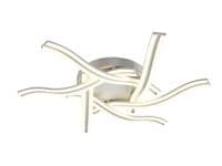 Valais 6 Light LED Fitting in a White Finish