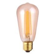 Valve 8W ES (E27) LED 2000k Vintage Filament Bulb Amber Glass