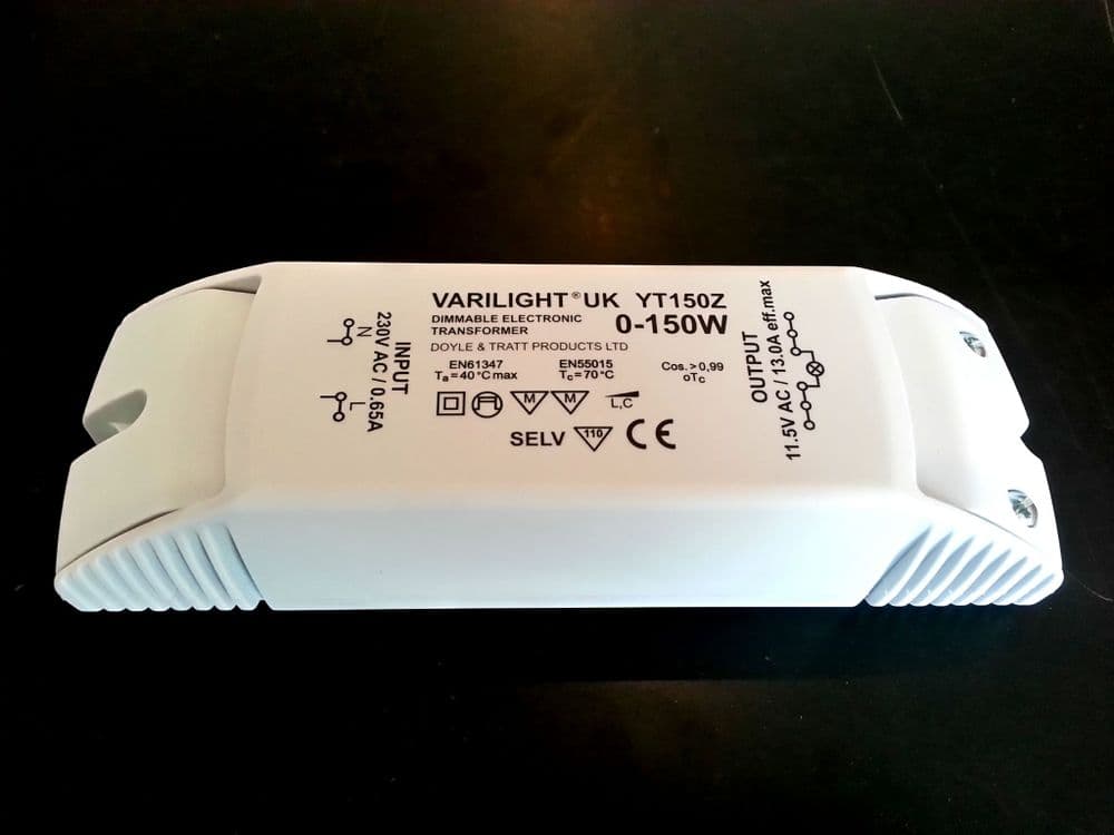 Varlight 12v 150w transformer YT150Z