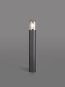 Vendeen Outdoor 65cm Post in an Anthracite Finish with a Clear Diffuser, IP54 Rated