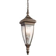Venetian Rain Outdoor Chain Porch Lantern in Brushed Bronze IP23 - KICHLER KL/VENETIAN8/M