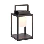 Voyage Outdoor Re-Chargeable LED Table Lamp in a Matt Black Finish - ENDON 106801