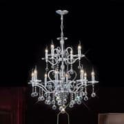 Warmingham 12 Light Fitting in Polished Chrome and Crystal