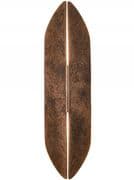 Winsford Outdoor Large Wall Light in an Antique Copper Finish with Gold Interior, IP54 Rated