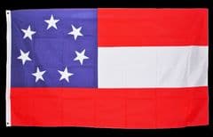 1st Confederate Stars & Bars Flag