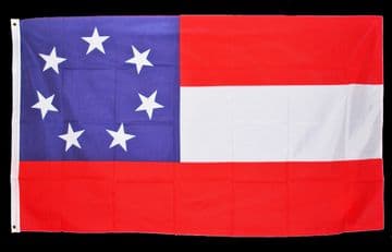 1st Confederate Stars & Bars Flag